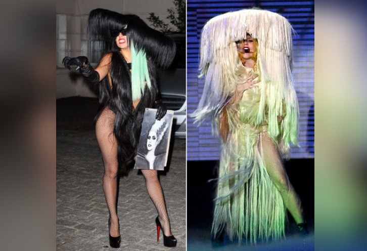 30 ярких и эпатажных нарядов Lady Gaga