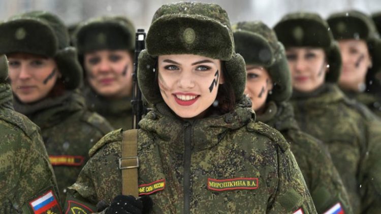 Жінки в арміії: чисельність у різних країнах