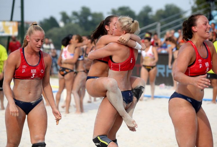 Beach Queens in Action: Collection of Women's Beach Volleyball Photography