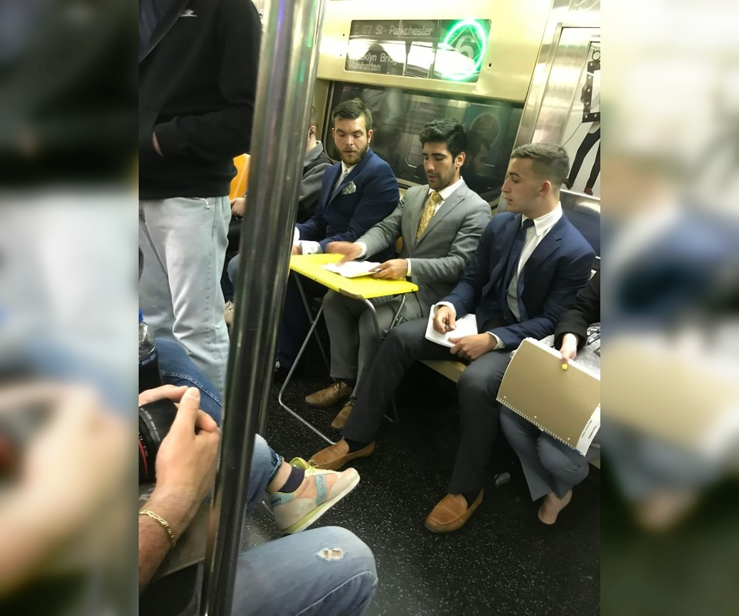 Subway Shenanigans: Captivating Photos of Eccentric Passengers